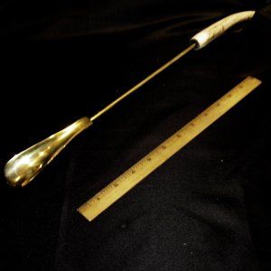 m  Long Brass & Stag Horn Shoe Lift